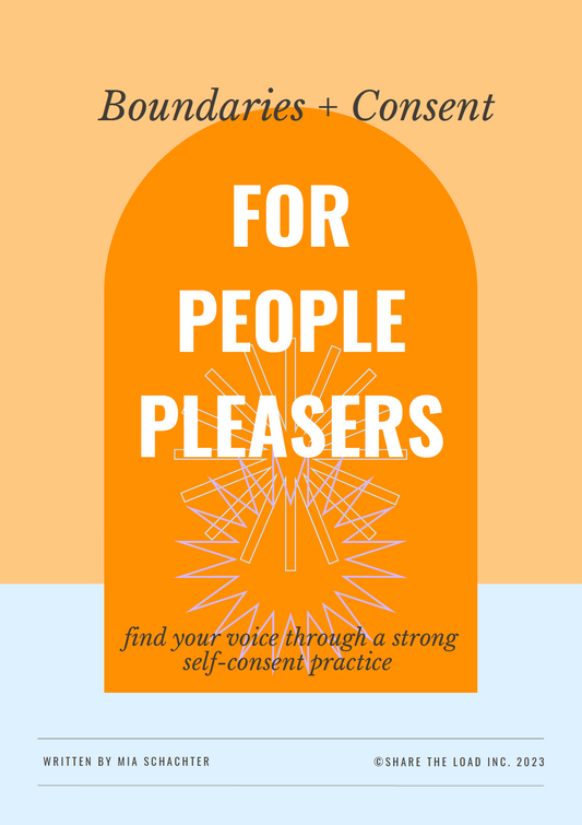 Boundaries + Consent for People Pleasers Workbook